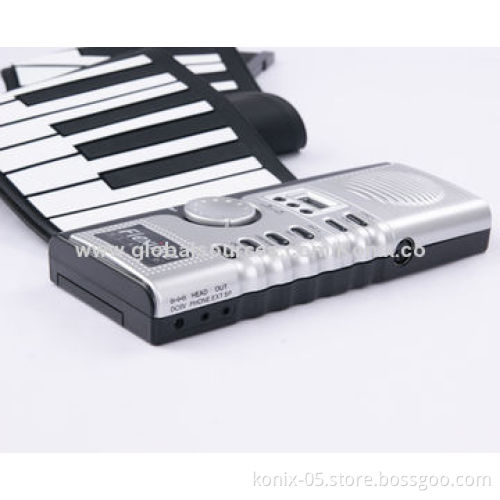 New Digital Electronic 49 Standard Keys Soft Roll-up Keyboard Piano, Good Gift for Children's